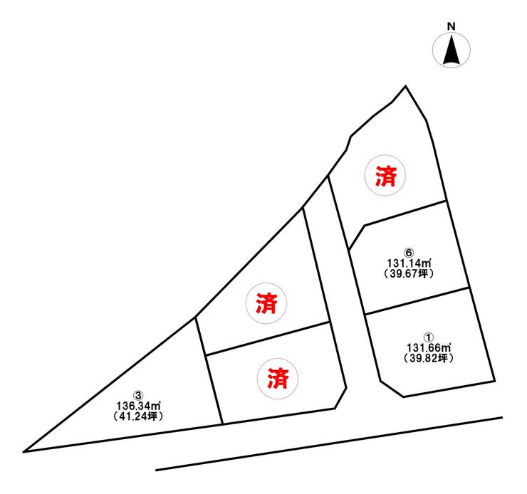 分譲区画マップ