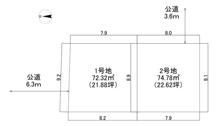 分譲区画マップ