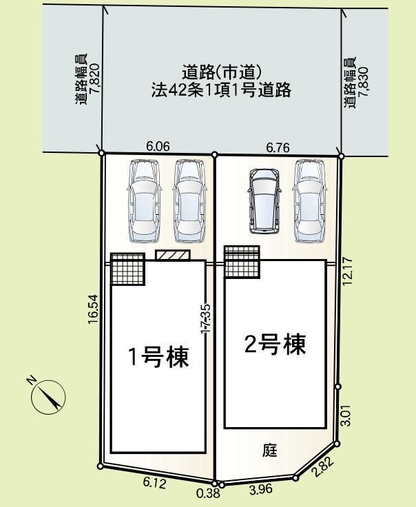 分譲区画マップ