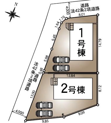 分譲区画マップ