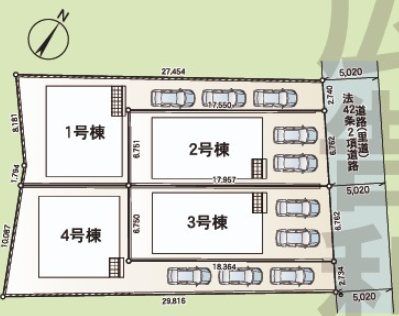 分譲区画マップ