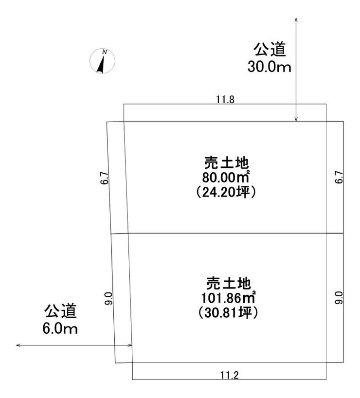 分譲区画マップ