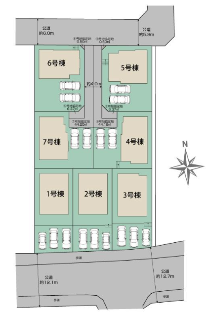 分譲区画マップ