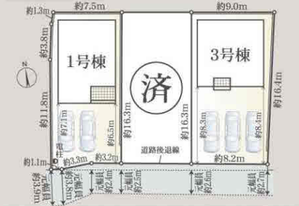 分譲区画マップ