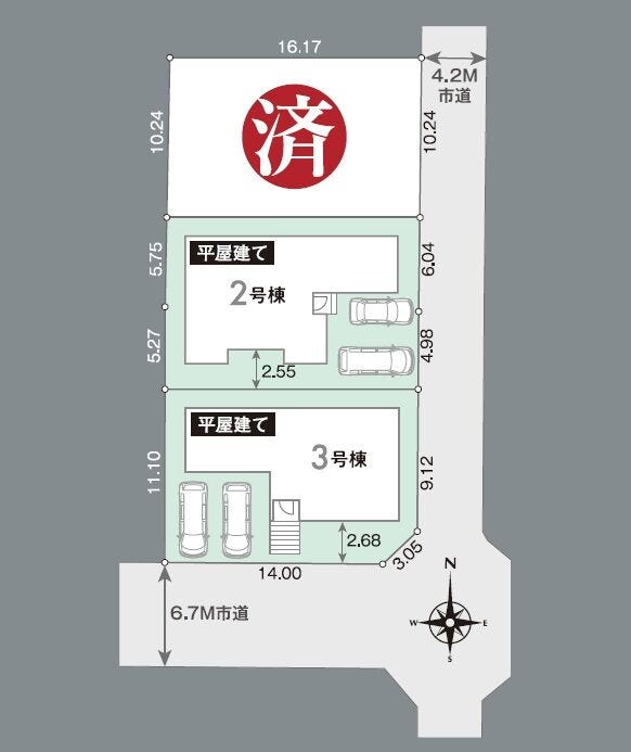 分譲区画マップ