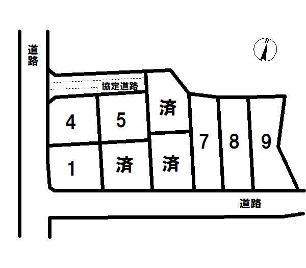 分譲区画マップ