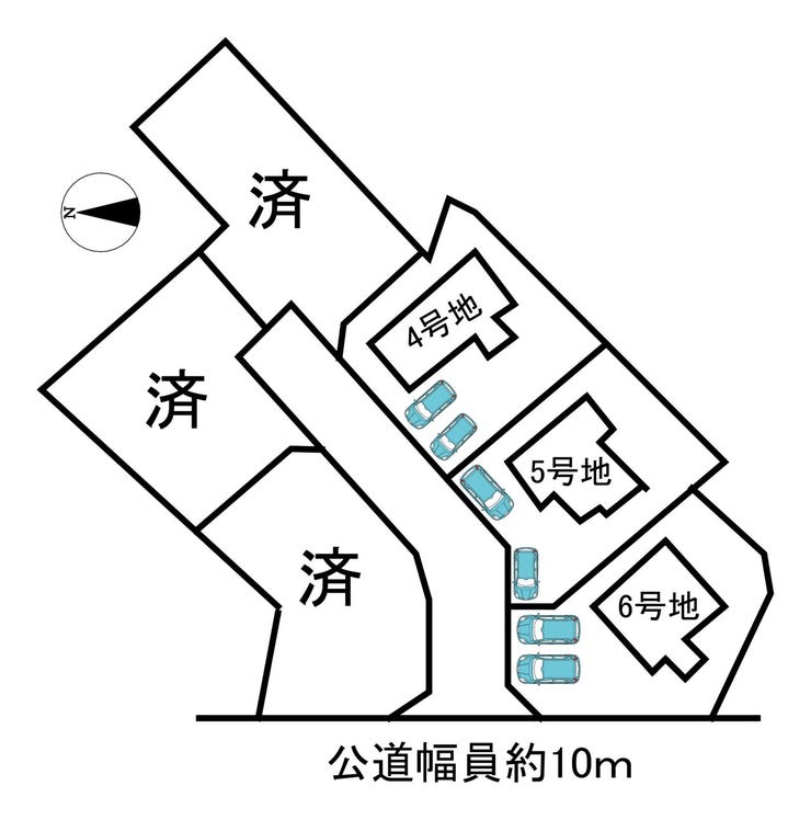 分譲区画マップ