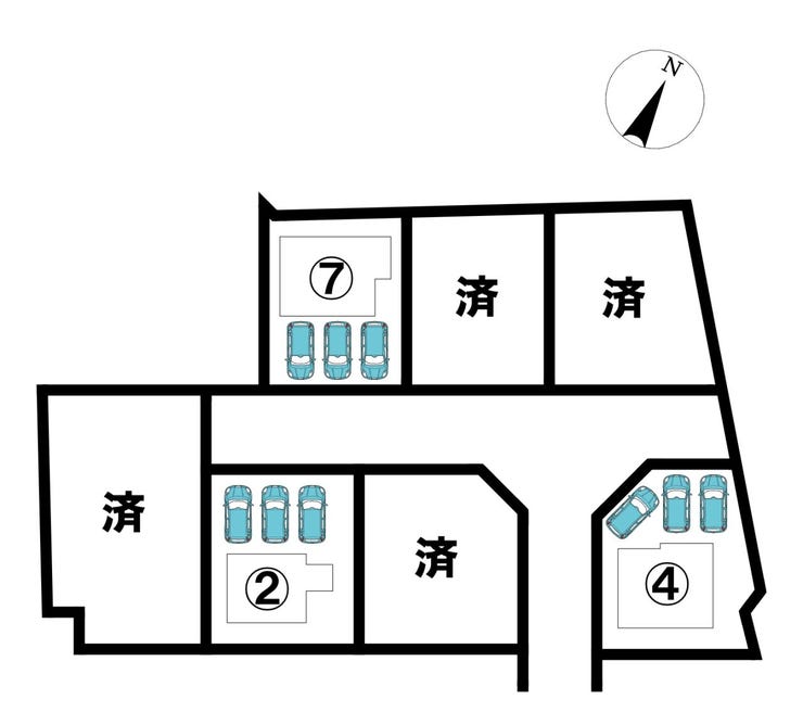 分譲区画マップ