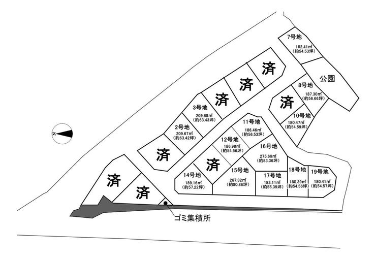分譲区画マップ