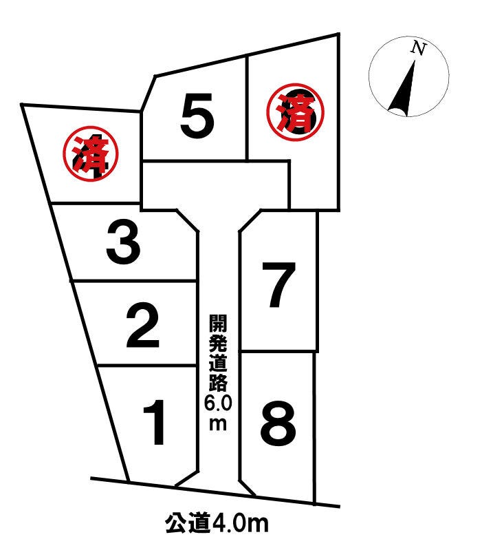 分譲区画マップ