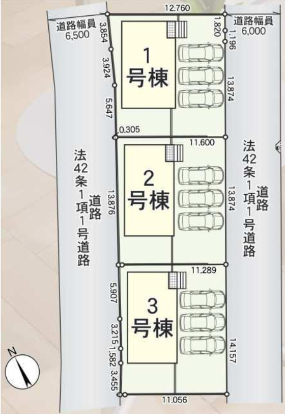 分譲区画マップ
