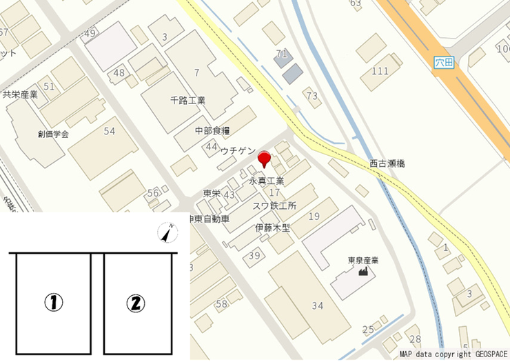 分譲区画マップ