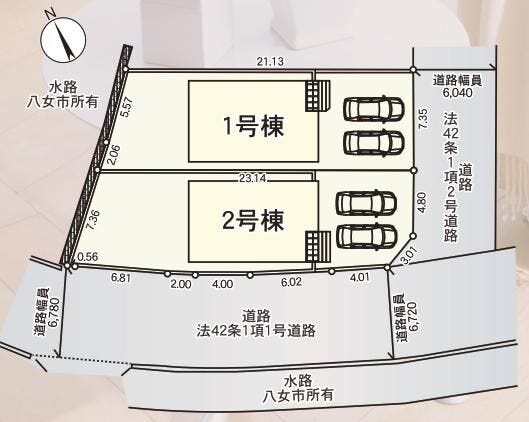 分譲区画マップ