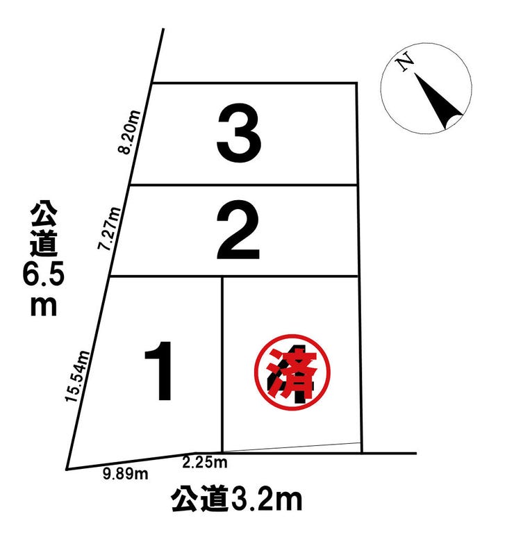 分譲区画マップ