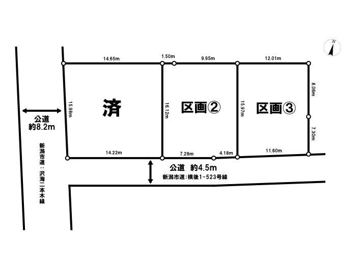 分譲区画マップ