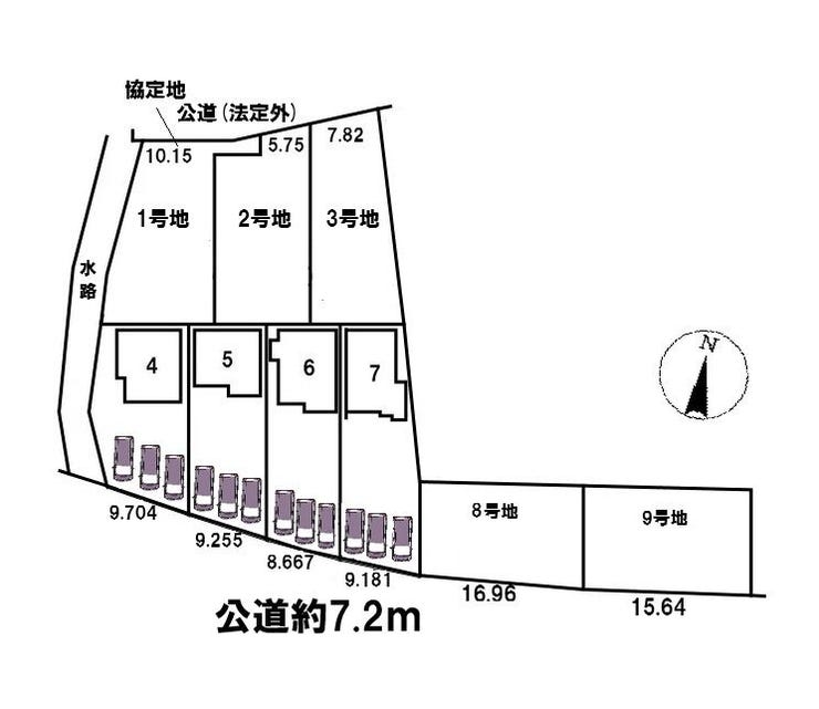 分譲区画マップ