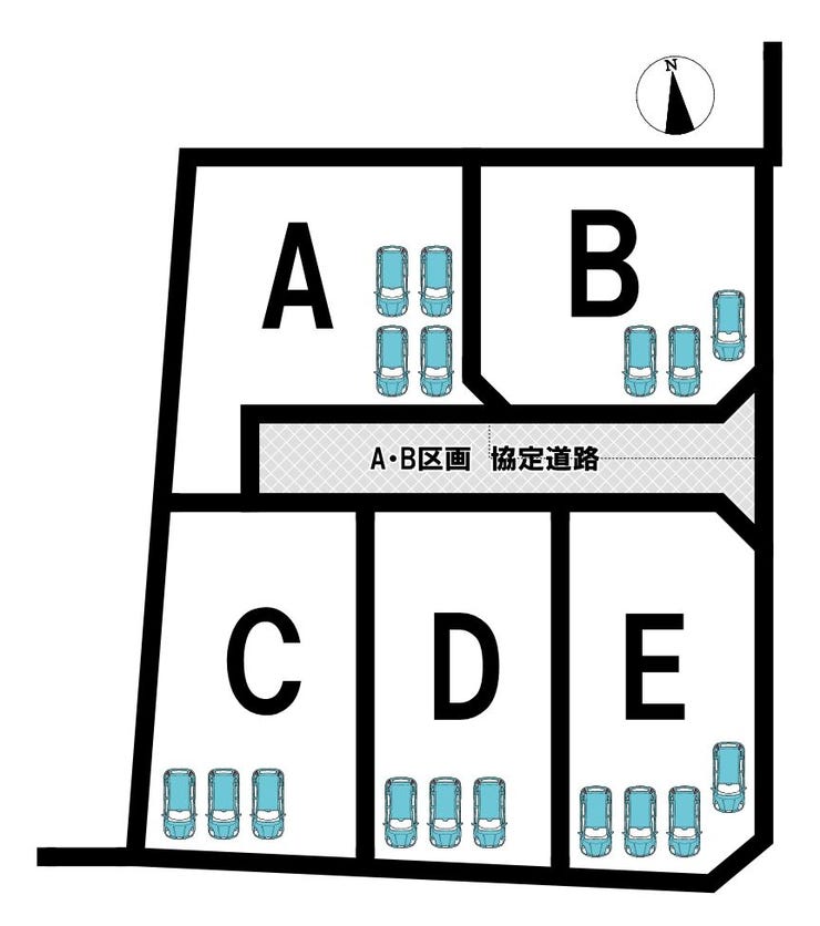 分譲区画マップ