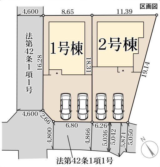分譲区画マップ