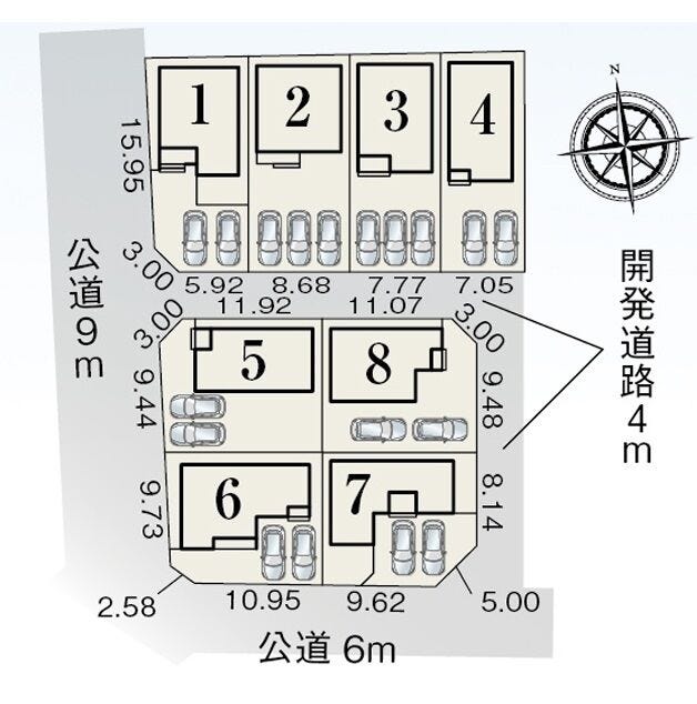 分譲区画マップ