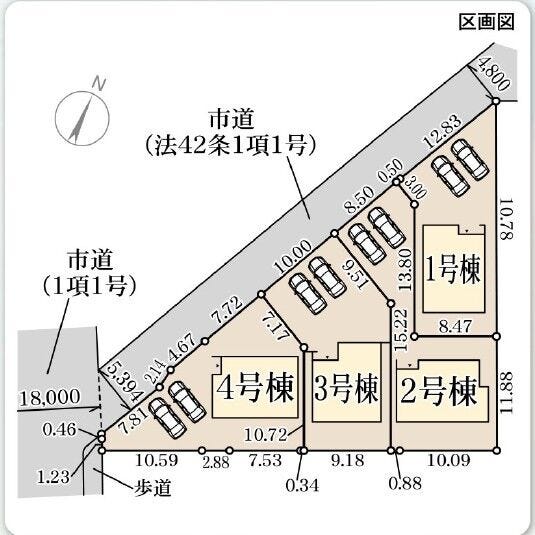 分譲区画マップ