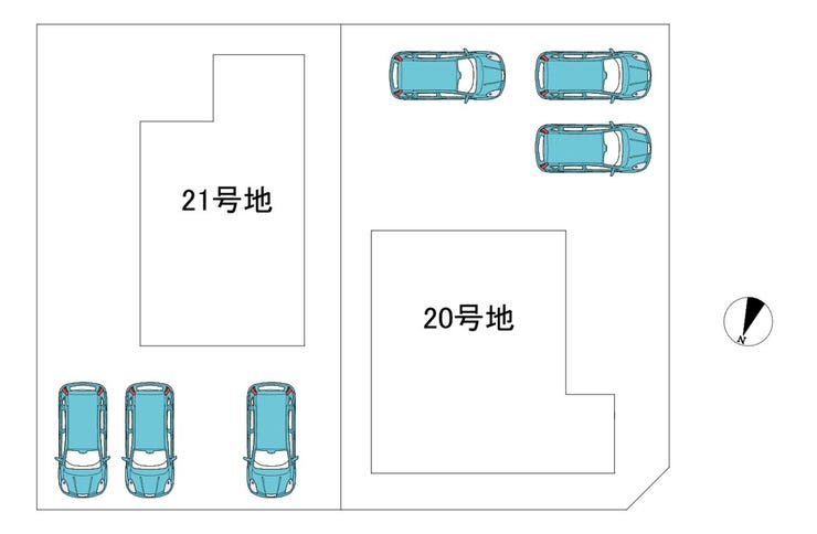 区画割り図