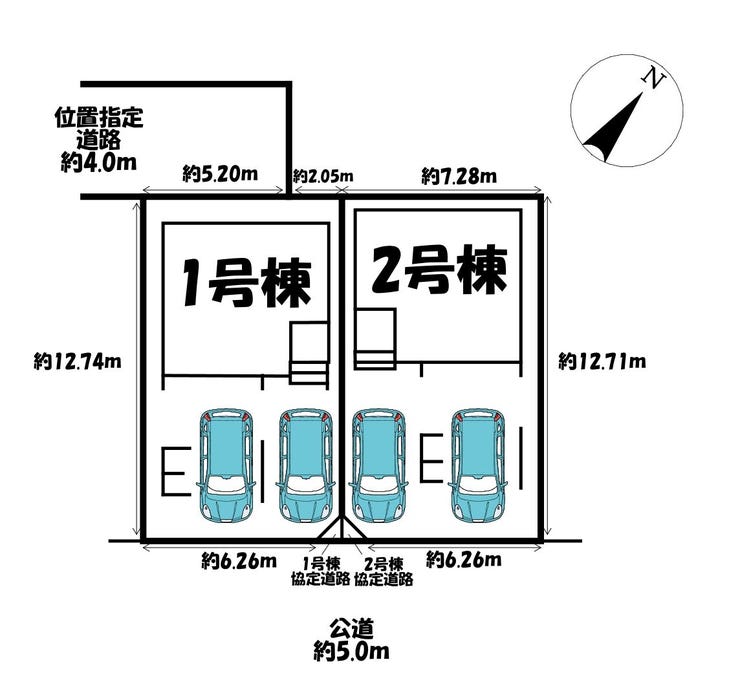 区画割り図