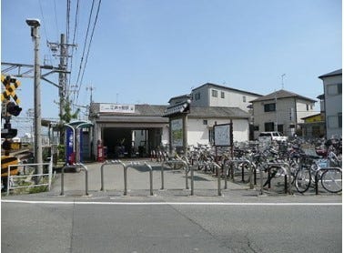 ここから江井ヶ島小学校まで自転車