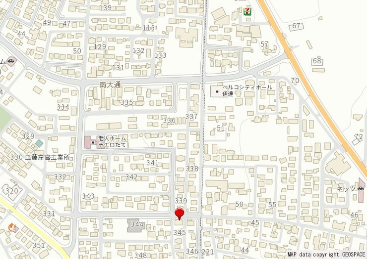 現地案内図