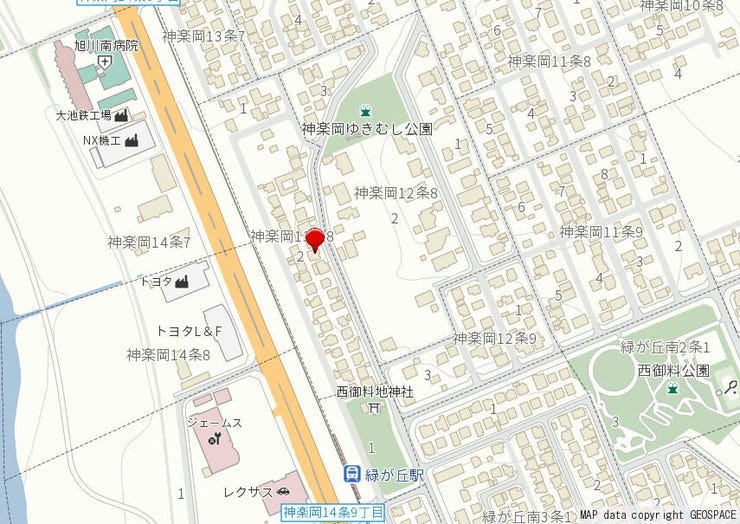 現地案内図