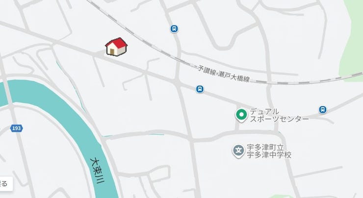 現地案内図