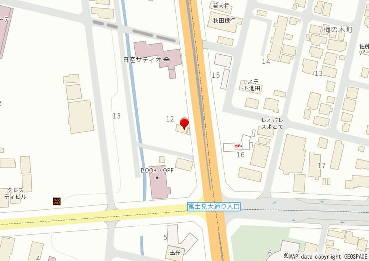現地案内図