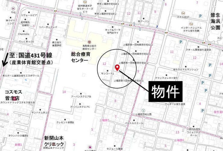 現地案内図
