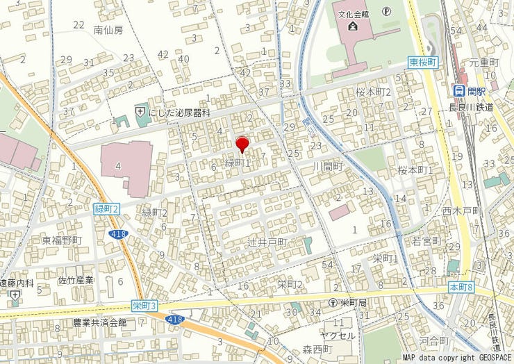 現地案内図