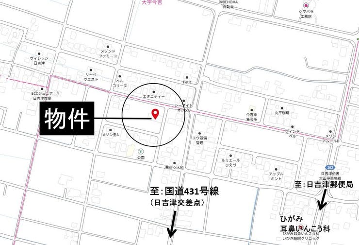 現地案内図
