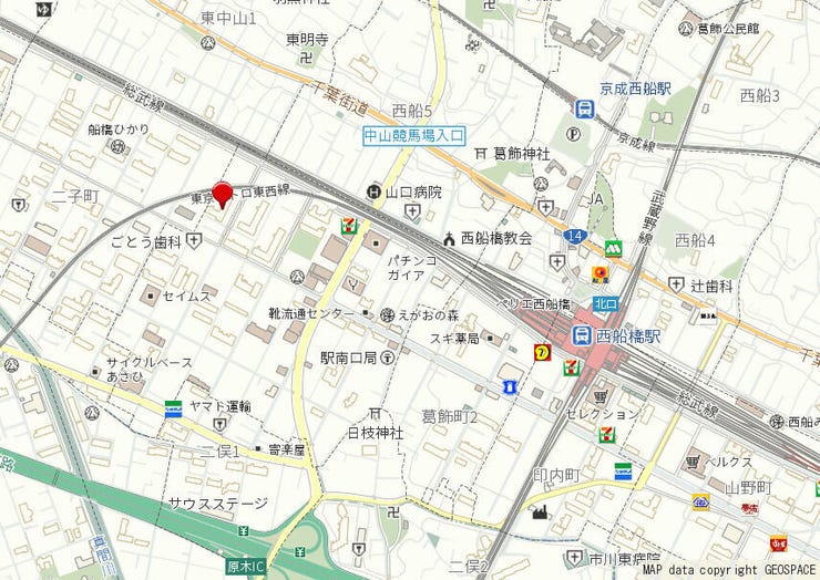 現地案内図