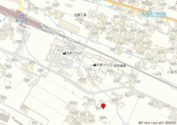 現地案内図