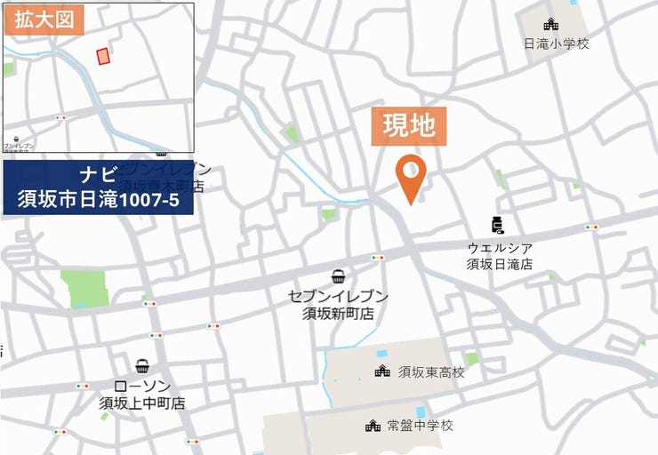 現地案内図