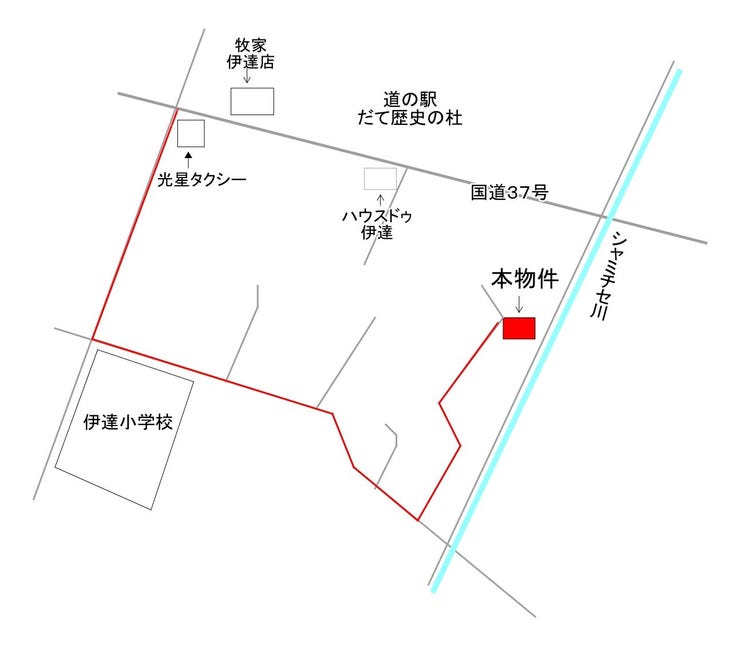 現地案内図