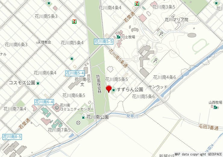 現地案内図